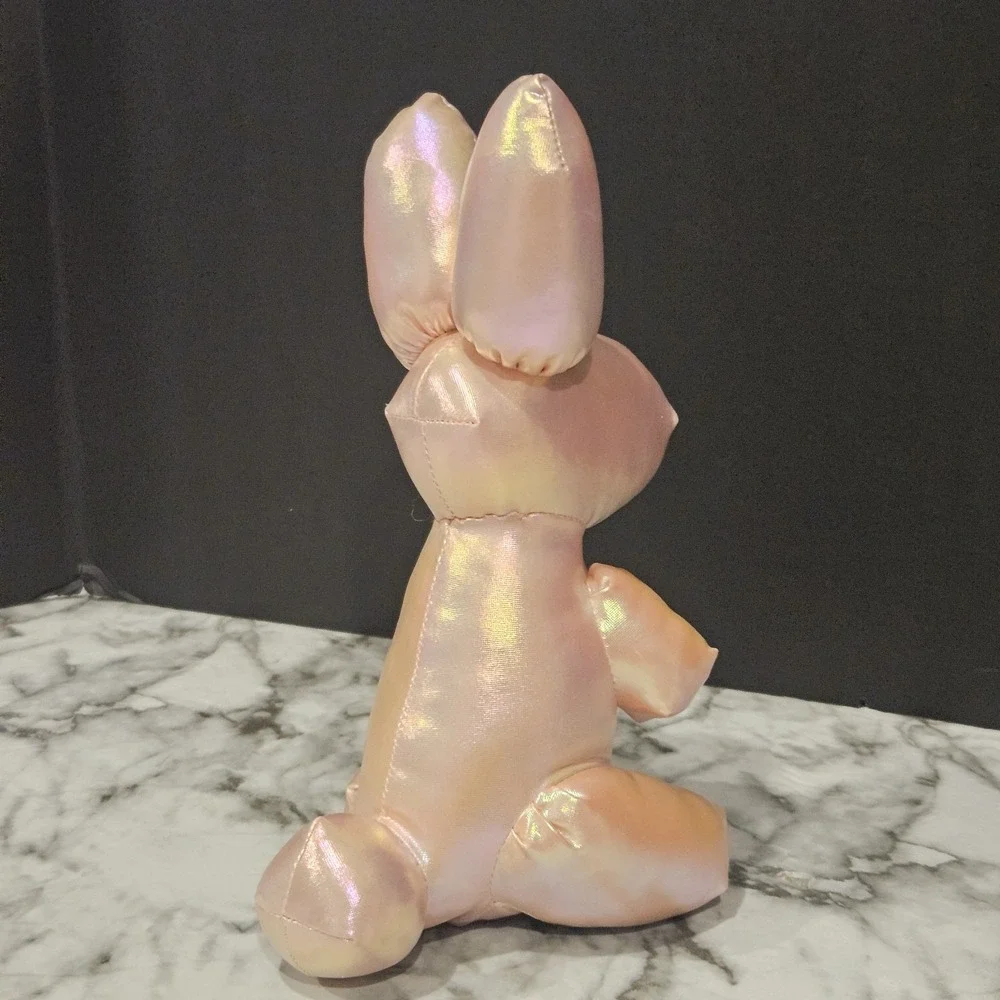 Pink Iridescent Balloon Bunny Plush Rabbit 8